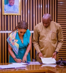 SSDC MD Meets SGF, Receives Appointment Letter