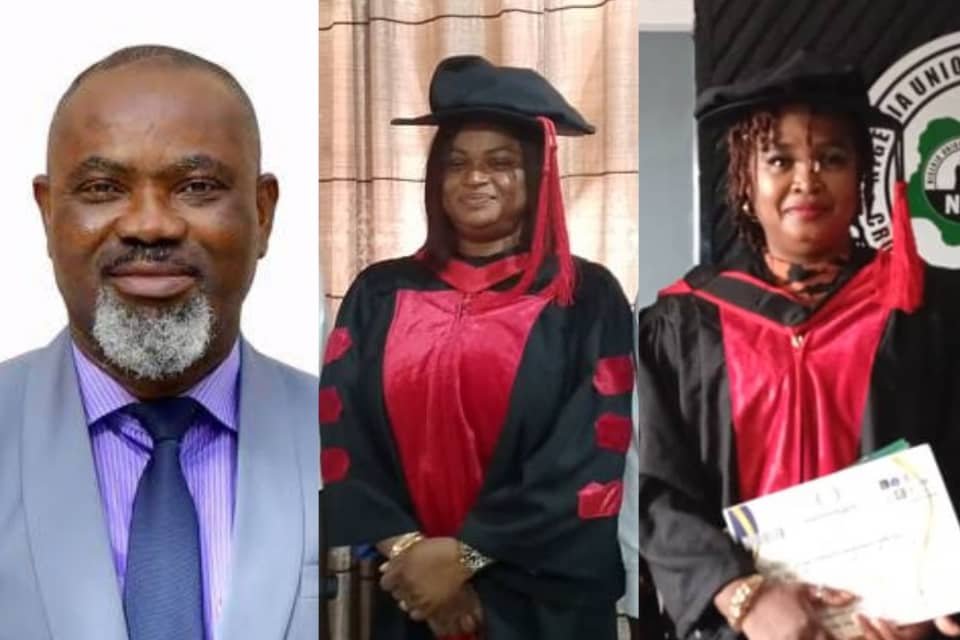 Research Institute honours Gov Otu's Chief of Staff, wife Virginia Ironbar, NUJ Chairman, others at maiden graduation/induction ceremony