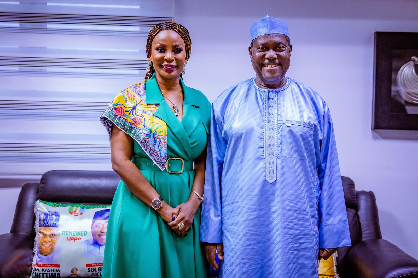 SSDC MD Meets SGF, Receives Appointment Letter