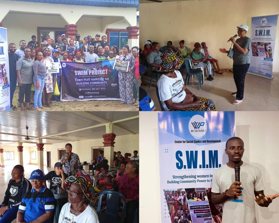 C'River: We The People engages women in Mining host communities on rights advocacy, legal empowerment