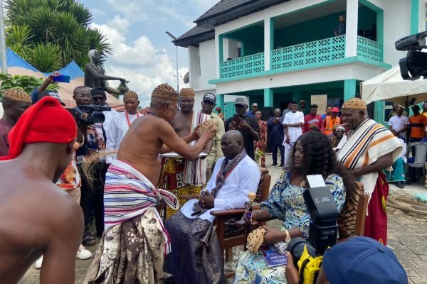 Hon Osogi Conferred with Chieftaincy Title of Obol Okammke 1 of Ugep