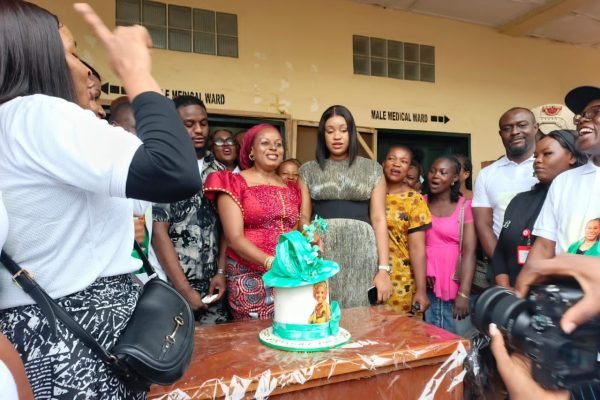 Soludo's wife extend healthy living advocacy to hospitals to mark 55th birthday