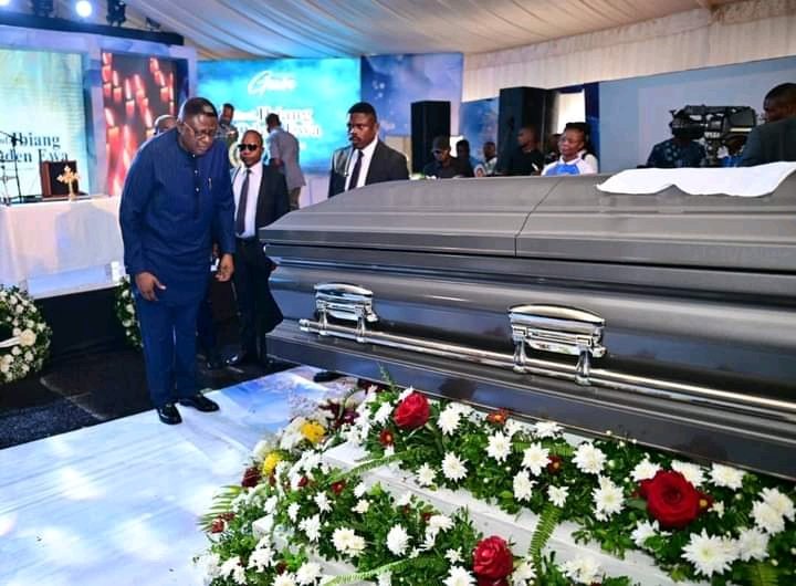 Gov Otu Honours Late Prof Ibiang Ewa in Glowing Tribute at Funeral