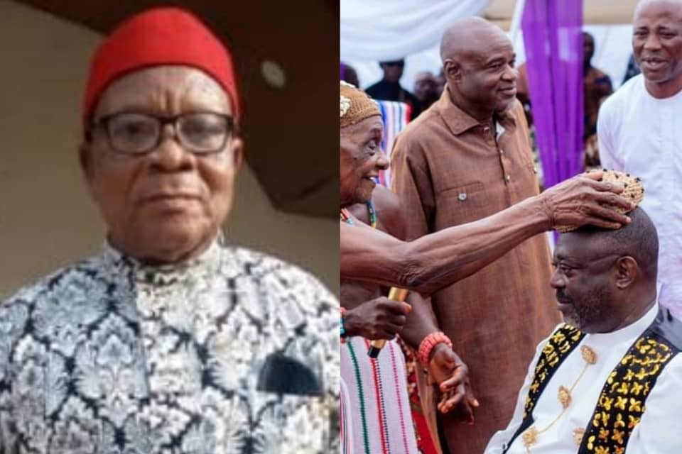 Veteran Journalist, Sam Arikpo, Congratulates Yakurr Chairman, Yibala Igri on His Chieftaincy Conferment