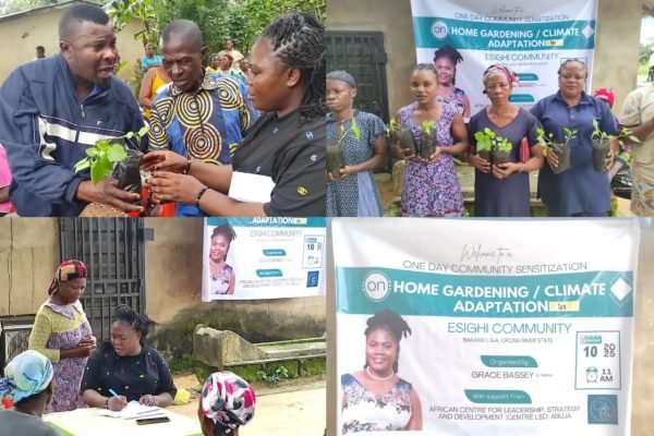 Centre LSD’s ILI Fellow Grace Bassey Champion Sustainable Agriculture in Cross River