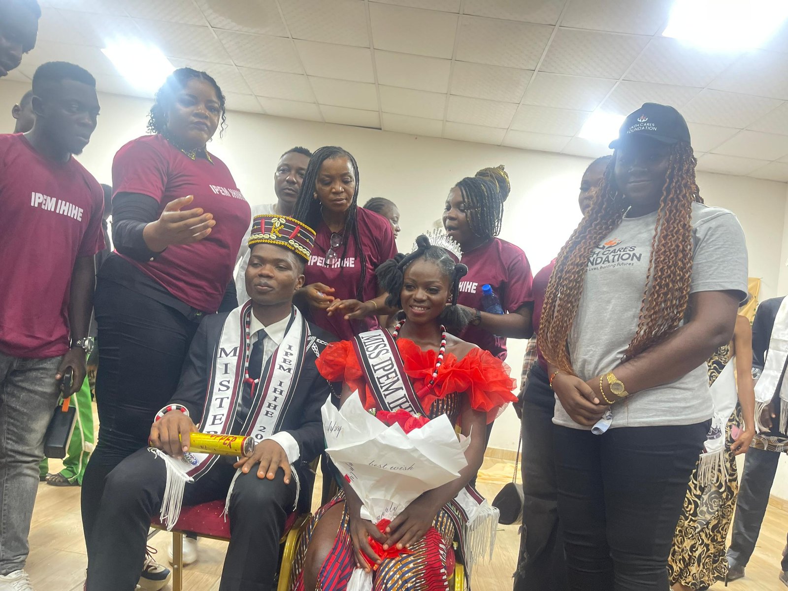UKEH Cares Foundation Congratulates its ambassador, Ushie Benedicta, for winning Miss IPEM IHIHE 2025