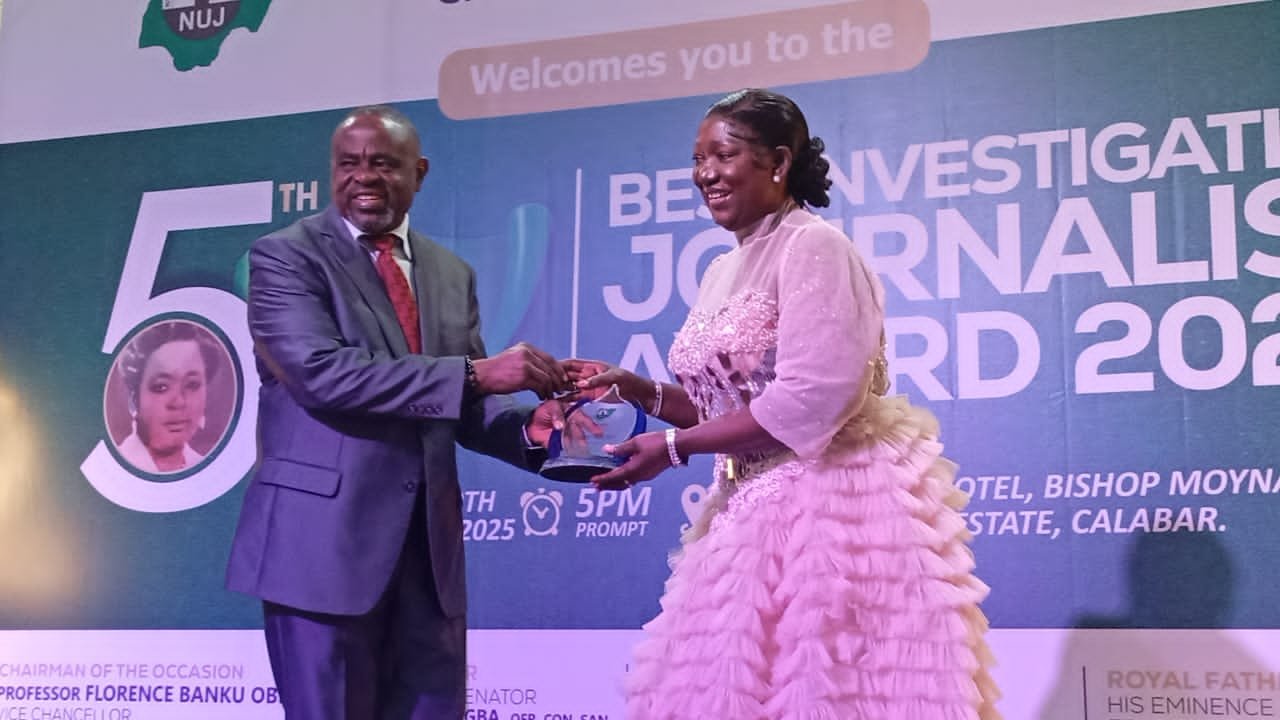 Publisher/Editor-in-Chief PillarToday, Akpan, four others bag NUJ C'River Veteran/Couple Awards