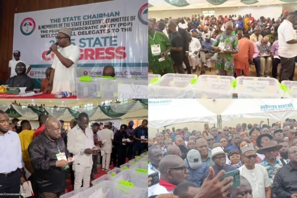 PDP set up new exco in C'River after Saturday's Congress, reelects Vena as Chairman