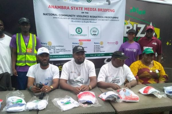 Rotary Club Launches National Community Violence Reduction Programme in Anambra