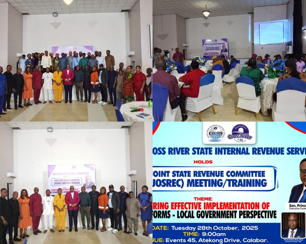 Tax Reform: Stakeholders push for establishment of LG Revenue Committees in C'River