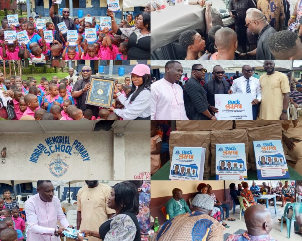 Gov Otu's SA throws open challenge, pays school fees for 50 students, fuel for over 40 tricycle operators