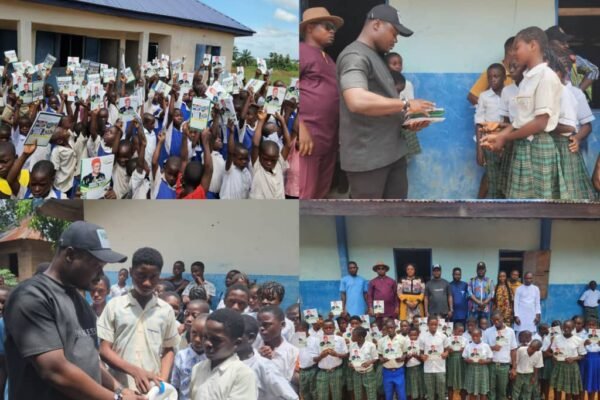 Olayi Emmanuel & family Immortalises Late Father With a Back-to-School Outreach