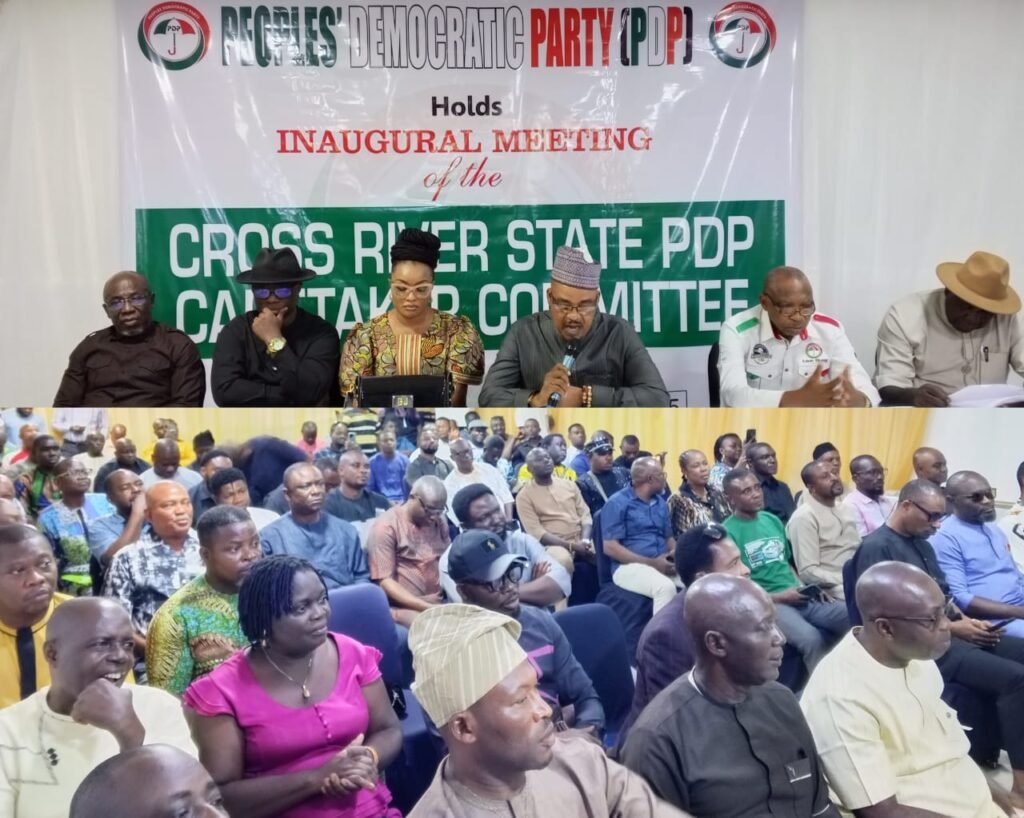 PDP inaugurates caretaker committee in Cross River