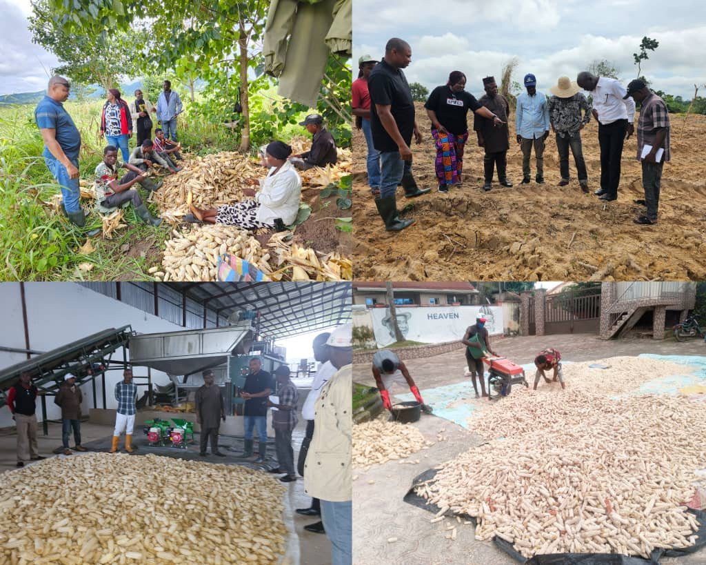 Project Grow Team Undertakes Statewide Monitoring of Agricultural Activities in Cross River