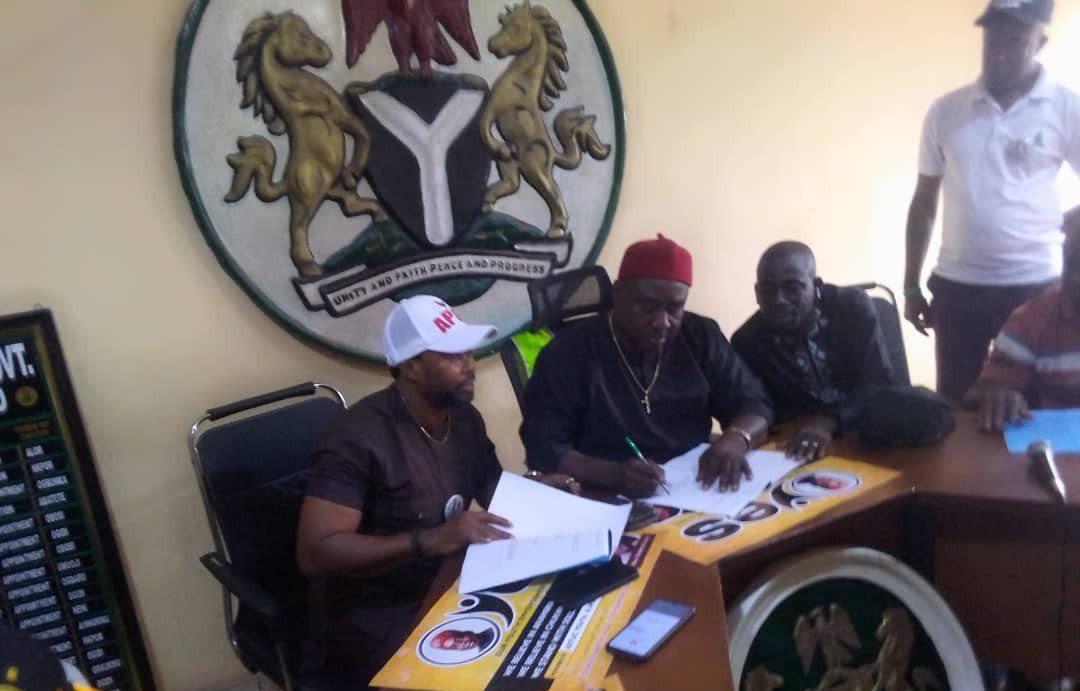 Idemili North Chairman sign anti-cultism, land grabbing, taunting law to curb menace