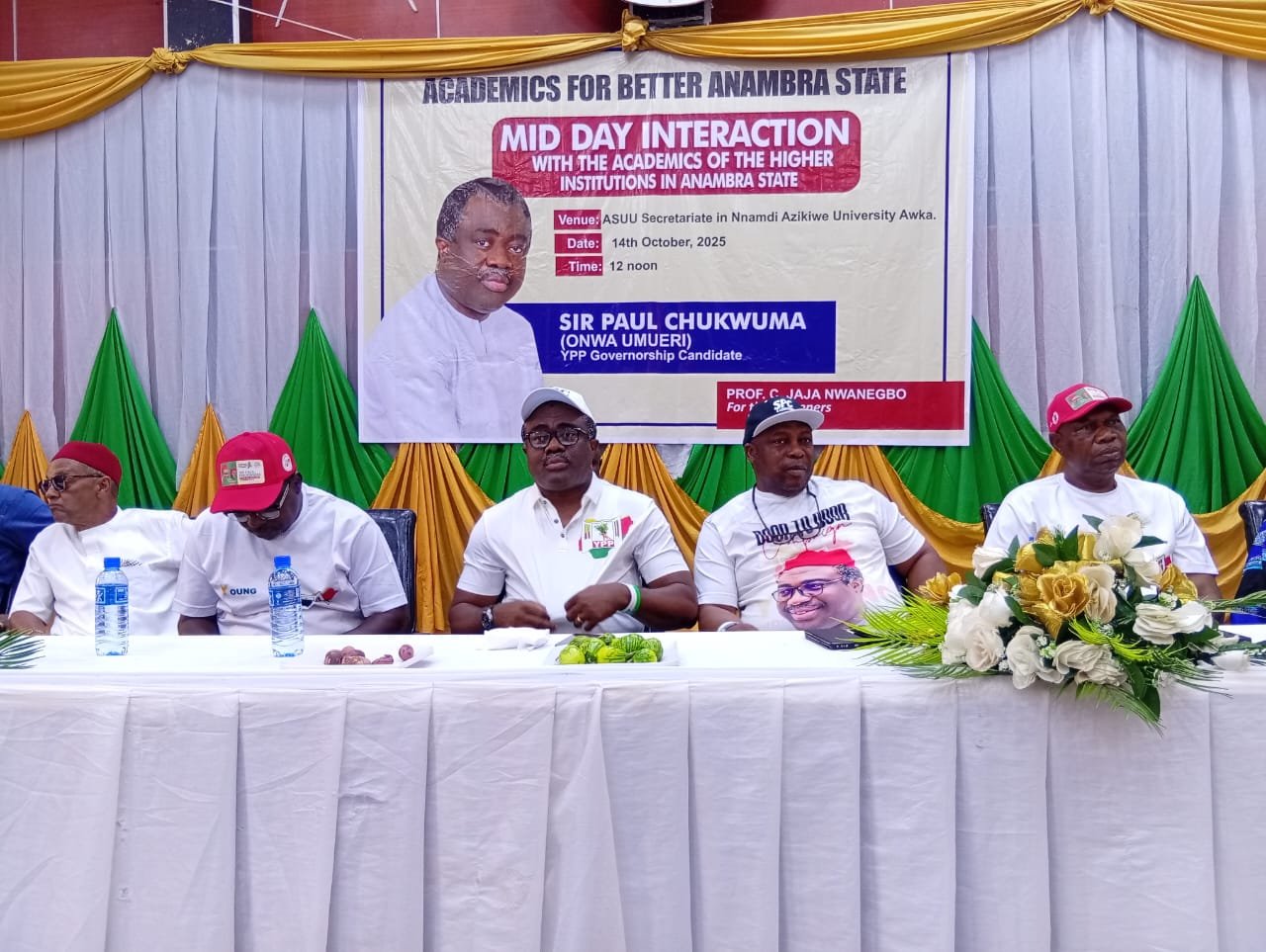 Guber poll: I will build teachers quarters across schools in Anambra communities, if elected, YPP candidate