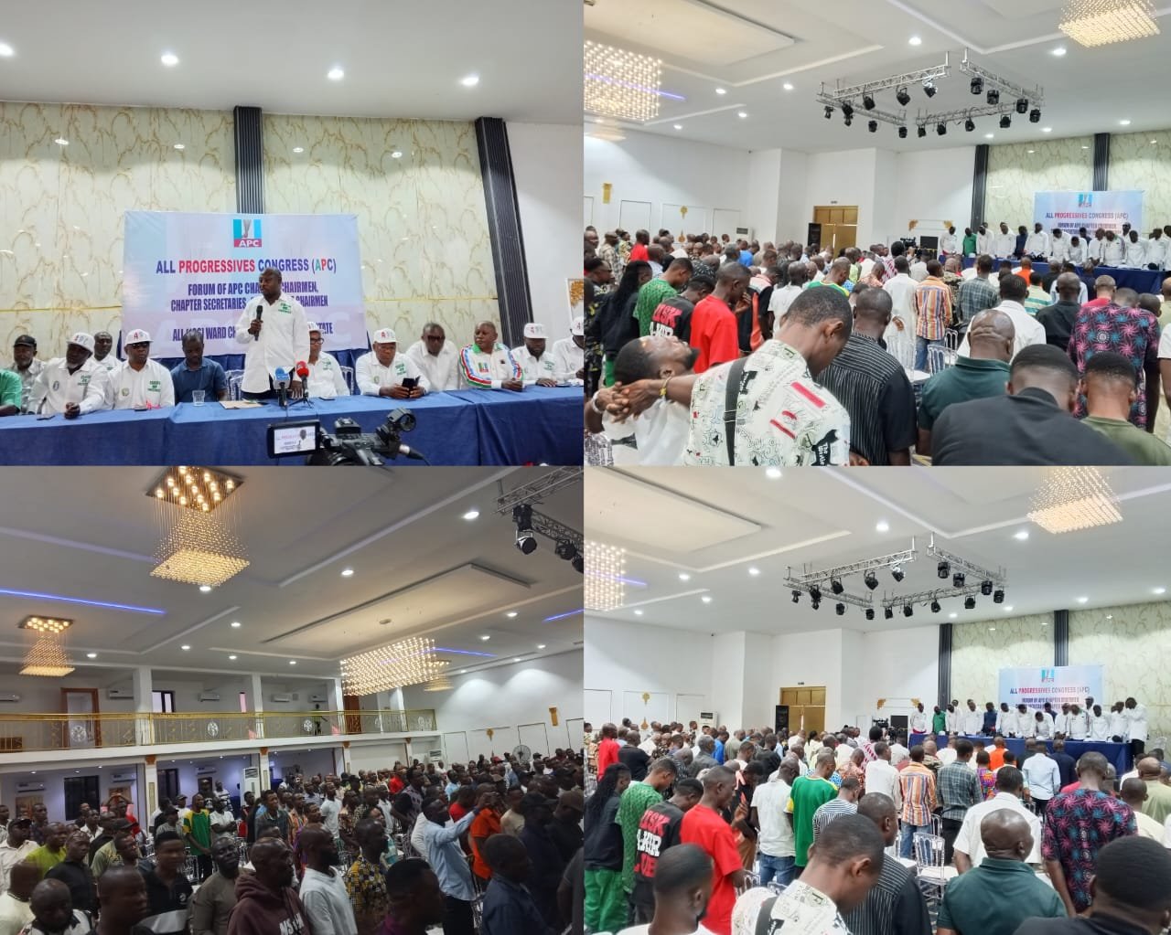 APC Chapter, Ward Chairmen and Secretaries Call for Resignation of State Chairman, Endorse Gov Otu for 2027
