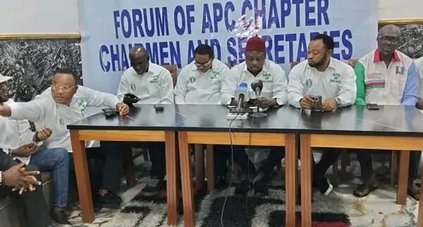 APC chapter chairmen, secretaries accuse Alphonsus Eba of fund diversion, high-handedness