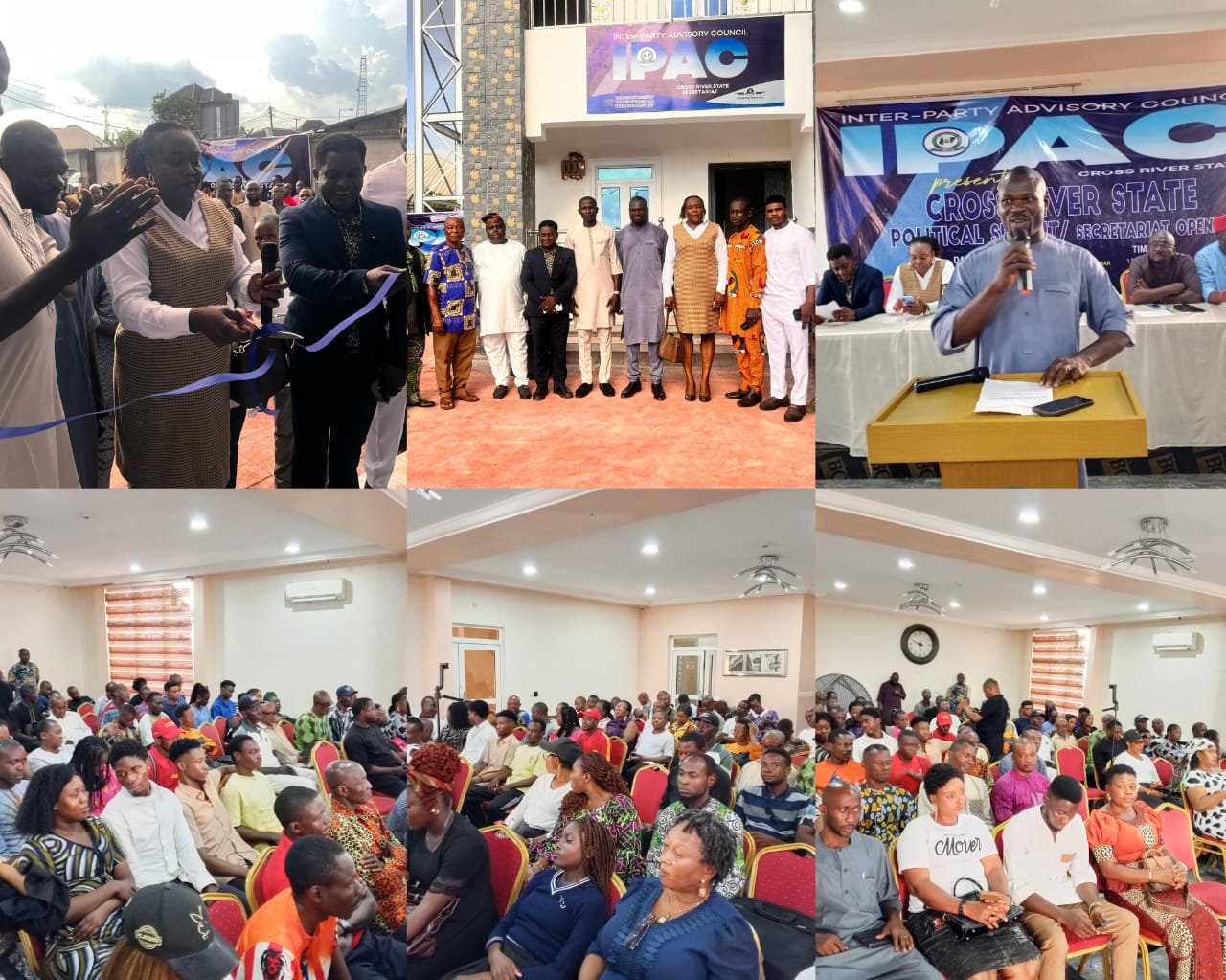 IPAC Inaugurates State Office Donated by Governor Otu