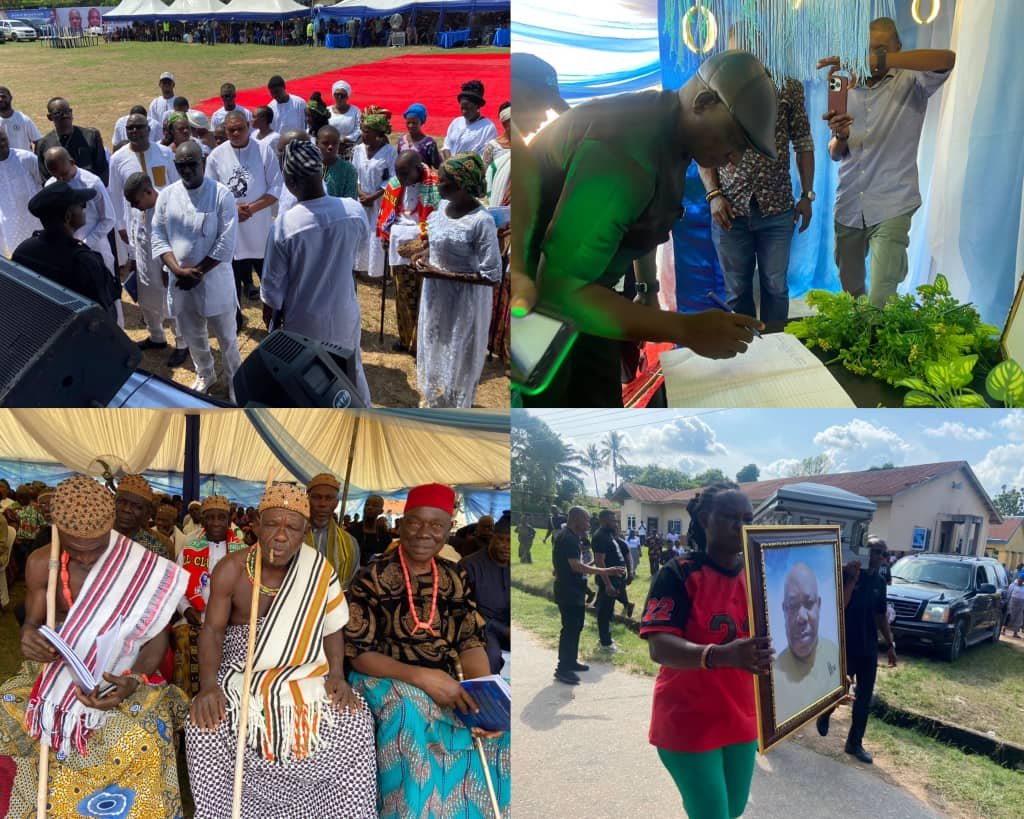 Environment Commissioner Buries Brother At Anong In Grand Style