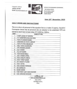 BREAKING: Police Withdraw Personnel Attached To Atiku, Wike, Aisha Buhari, 17 Other VIPs