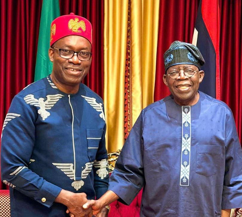 Anambra guber: Soludo pays thank you visit to Tinubu