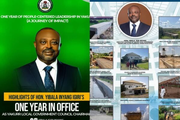 One Year of People-Centered Leadership in Yakurr — A Journey of Impact