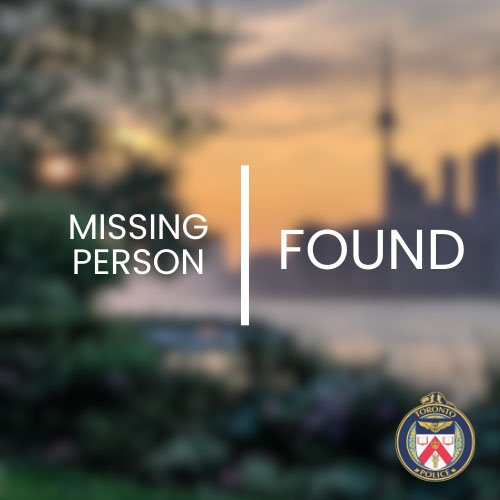 Police locate person reported missing at King Street West and Portland Street area