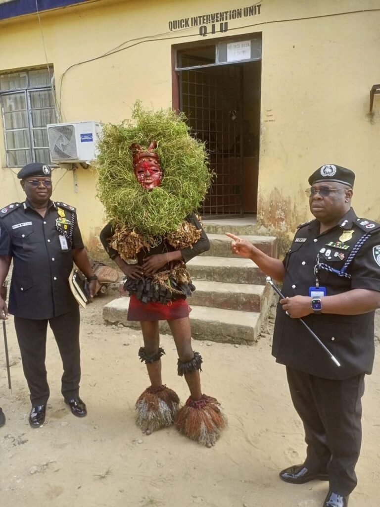 Rt Hon Orok Duke Reacts to Arrest of Masquerade in Uyo, Calls for Strict Adherence to Modern Law