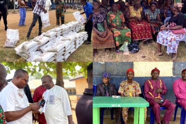 Christmas Celebration: Dr Godwin Agbor Extends Support to Widows, Stakeholders in Utukalu, Obudu LGA