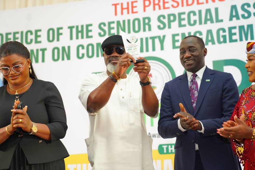 Presidency Honors Governor Otu's Chief of Staff, Dr Ironbar, Others