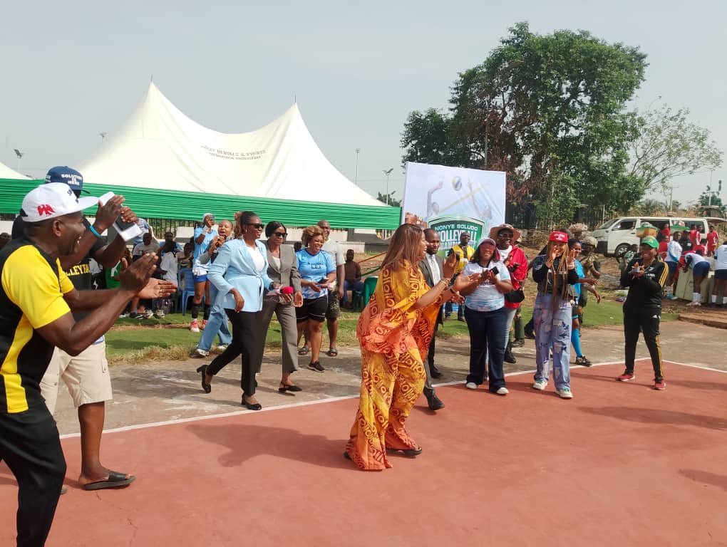 Anambra gov's wife unveils 2nd Nonye Soludo volleyball championship for girl child