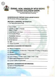 Etung Leadership Reaffirms Endorsement of Gov Otu for Second Term, As Lawmaker Distributes 1,500 Bags of Rice, Cash to Constituents