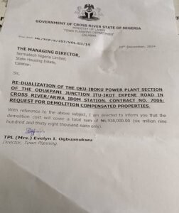 SERMATECH Rebuts Vote of No Confidence; Cites Job Creation, Competence, Delay in Release of Funds for Odukpani-Itu Road Project