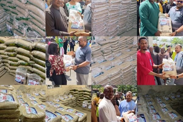 Etung Leadership Reaffirms Endorsement of Gov Otu for Second Term, As Lawmaker Distributes 1,500 Bags of Rice, Cash to Constituents
