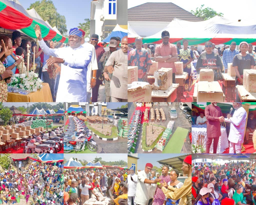 Senator Stephen Odey celebrates New Year with Yache nation, rolls out massive empowerment