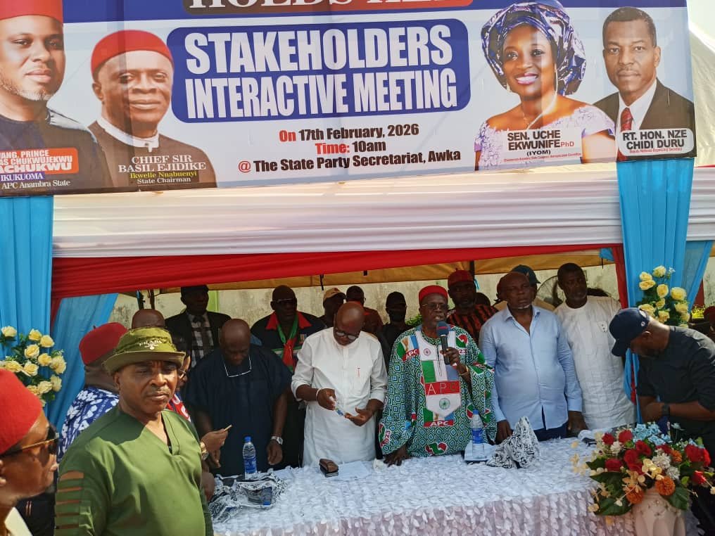 2027: Anambra APC endorses Tinubu for second term