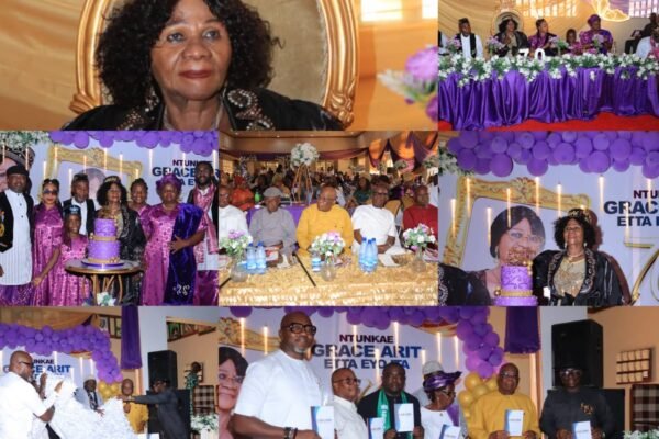 Day Calabar stood still for Queen Mother of Ejagham Nation Worldwide Ntunkae Grace Eyo Ita at 70