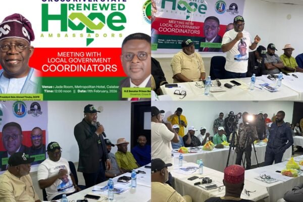 2027: Renewed Hope Ambassadors sets agenda for local government coordinators in C’River