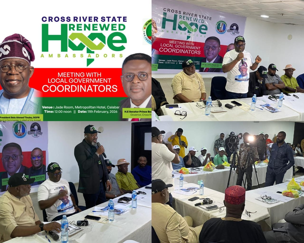 2027: Renewed Hope Ambassadors sets agenda for local government coordinators in C’River