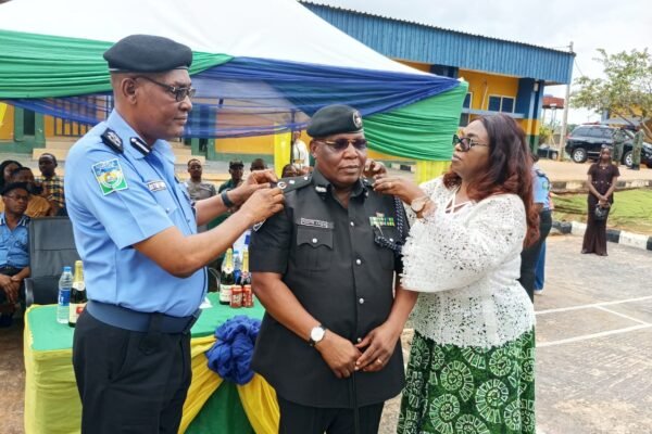 AIG Zone 13 decorates two newly promoted officers in Anambra
