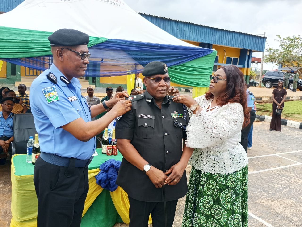 AIG Zone 13 decorates two newly promoted officers in Anambra