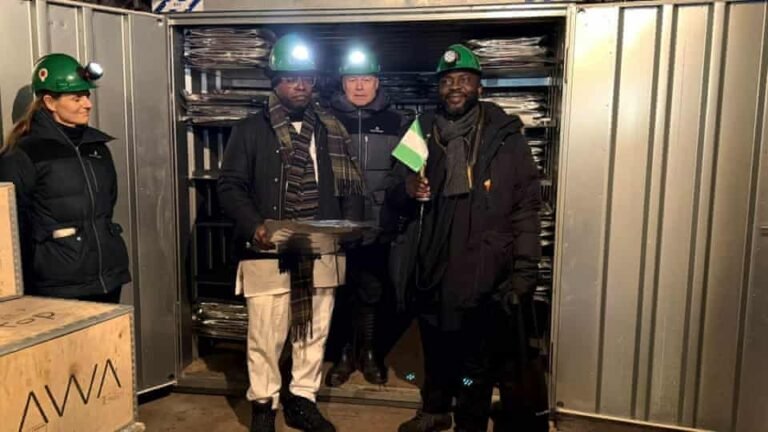 ‘The world’s memory’: why Nigeria is burying its history under a mountain in Svalbard, Norway