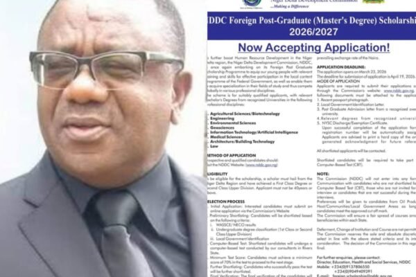 Orok Duke Sensitises Cross Riverians on NDDC Foreign Scholarship Programme