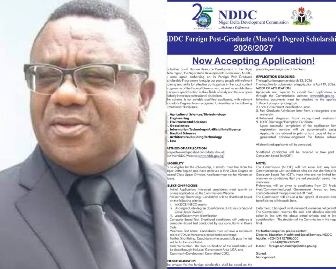 Orok Duke Sensitises Cross Riverians on NDDC Foreign Scholarship Programme