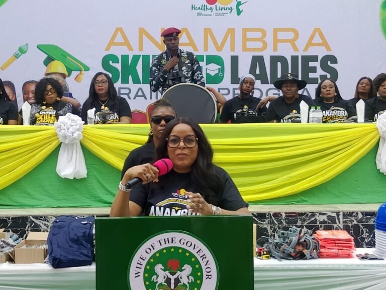 Soludo’s wife begins training of 6,000 Anambra women on carpentry, painting, tricycle repairing, others