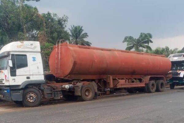Police recover stolen petrol tanker, arrest three