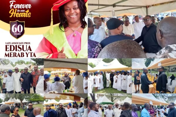 Rt Hon Orok Duke attends funeral service of Edisua Ita, pays glowing tribute to the late academic