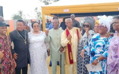 Umo Eno, Archbishop Isong Unveil Seven Angels' Arena in Akwa Ibom