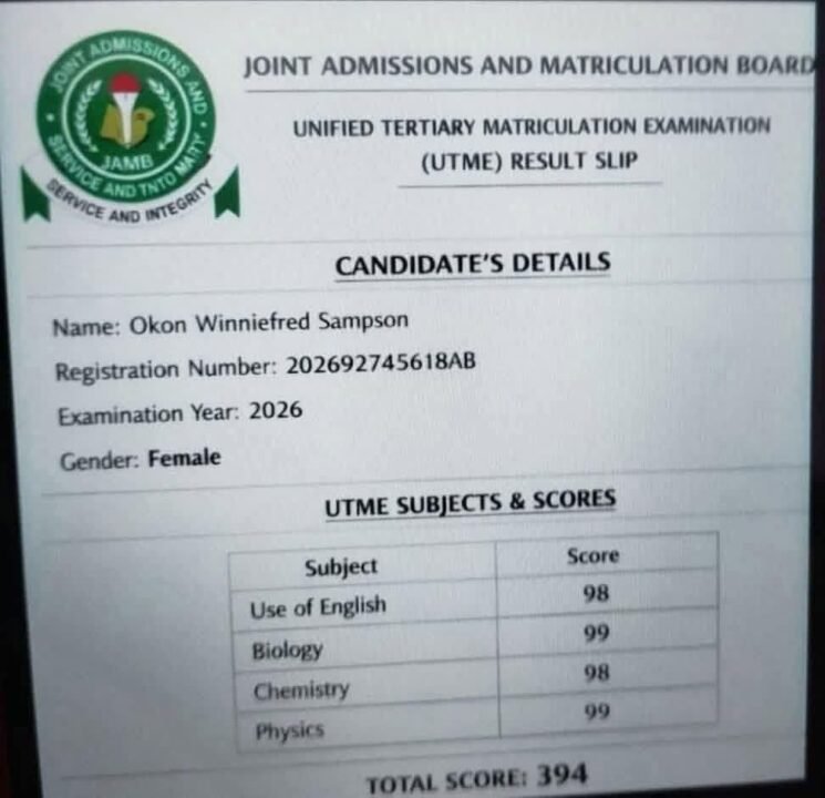 UTME: JAMB dismisses Cross River candidate score as fake